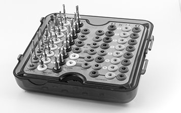 Surgical organizer for implantat instruments