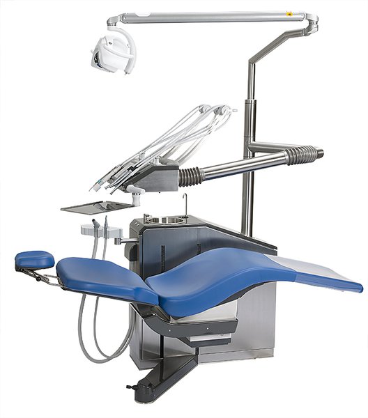 dental treatment chair DKL D1, blue