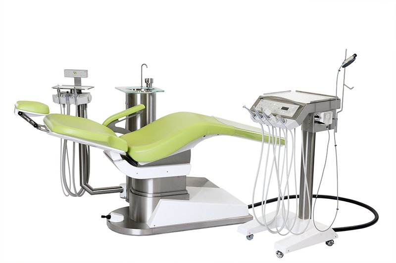 dental treatment chair DKL D1, green