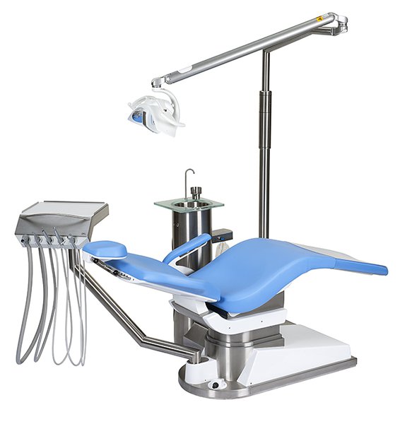 стоматологическое кресло DKL D1 голубое