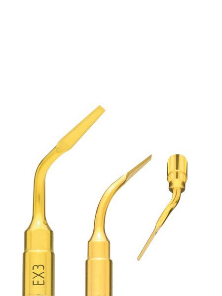Right angled tip EX3 for removal of chewing teeth
