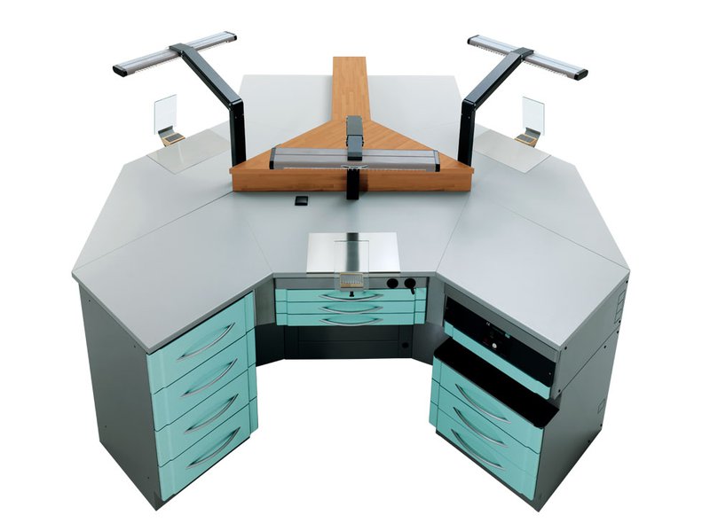 Dental Laboratory Island Furniture